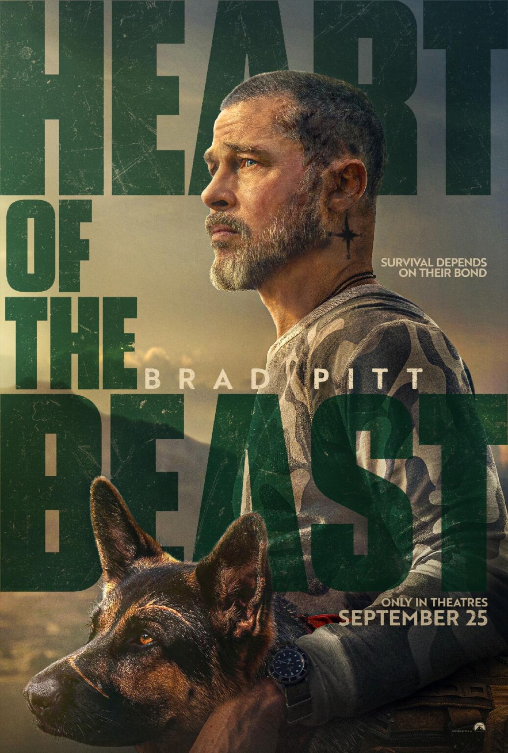 Heart of the Beast Movie Starring Brad Pitt