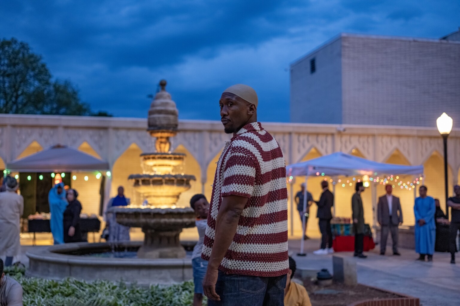 Mahershala Ali stars as Latif in YOUR MOTHER YOUR MOTHER YOUR MOTHER, from Amazon MGM Studios. Photo Credit: Jaclyn Martinez © 2026 Amazon Content Services LLC. All Rights Reserved.