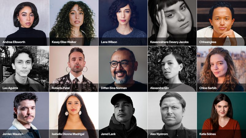 Directors Screenwriters and Native Lab Fellows