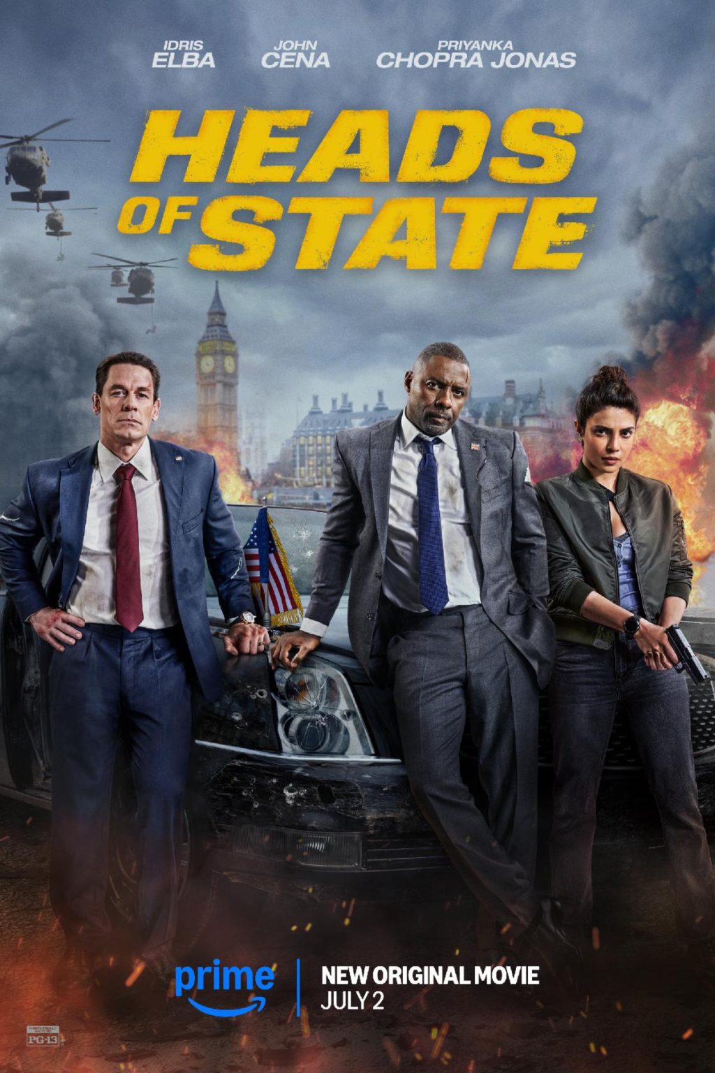 HEADS OF STATE starring Idris Elba, John Cena, Priyanka Chopra Jonas