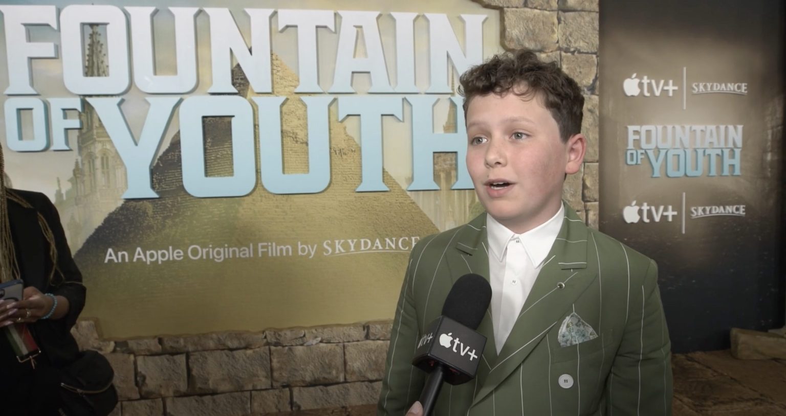 Benjamin Chivers Interview about Fountain of Youth at the World Premiere
