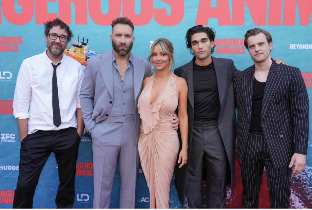 DANGEROUS ANIMALS Movie Premiere featuring Sean Byrne, Jai Courtney, Hassie Harrison, Josh Heuston, Liam Greinke and Photo by Jordan Strauss