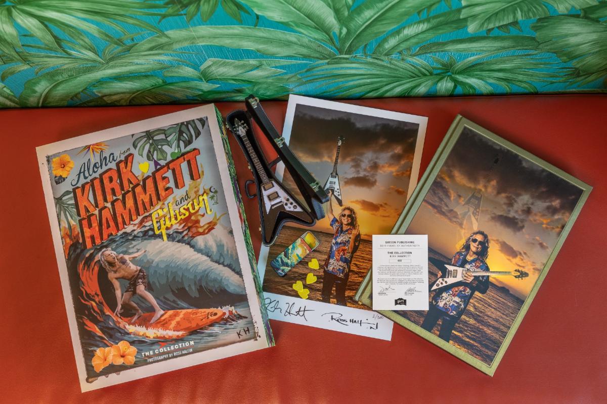 KIRK HAMMETT and GIBSON PUBLISHING Announce ' KIRK HAMMETT THE COLLECTION: LIVE '