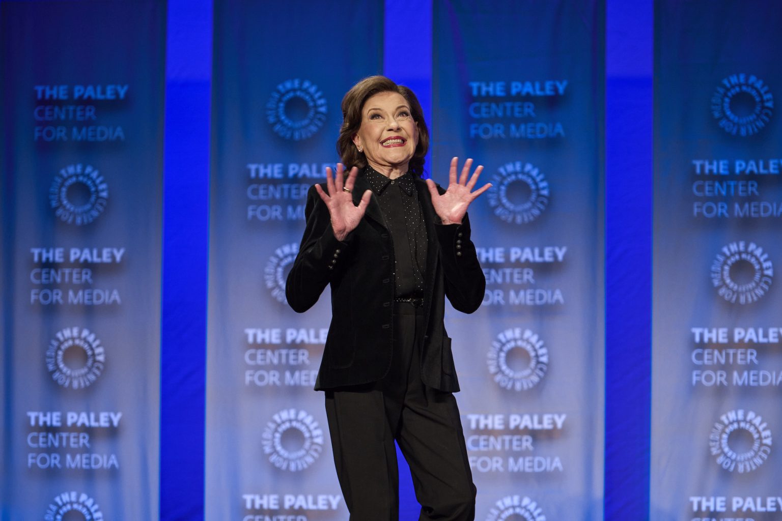 HOLLYWOOD CA - MARCH 29: Kelly Bishop at PaleyFest LA 2025 honoring The Amy Sherman-Palladino Multiverse, presented by the Paley Center for Media, at the DOLBY THEATRE on March 29, 2025 in Hollywood, California. © Courtney McAllister