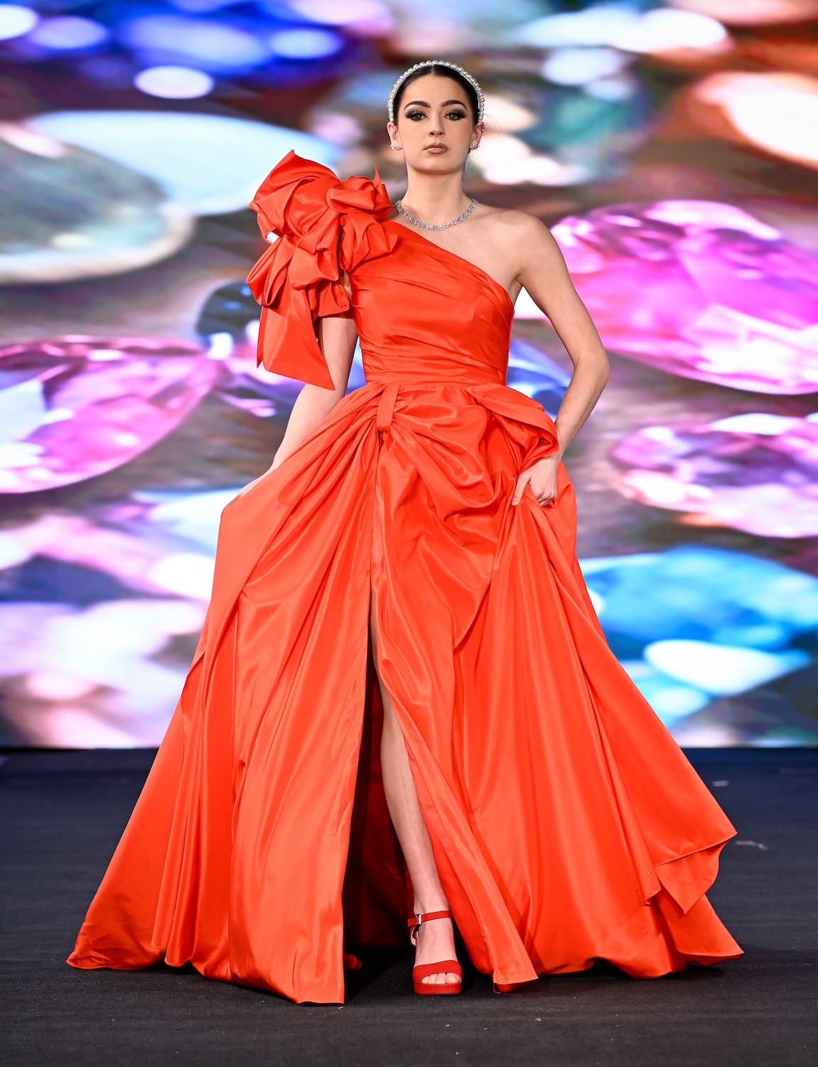 Mila Hoffman (GEMS) Fashion Runway Show of NYFW - New York Fashion Week - Powered By Art Hearts Fashion