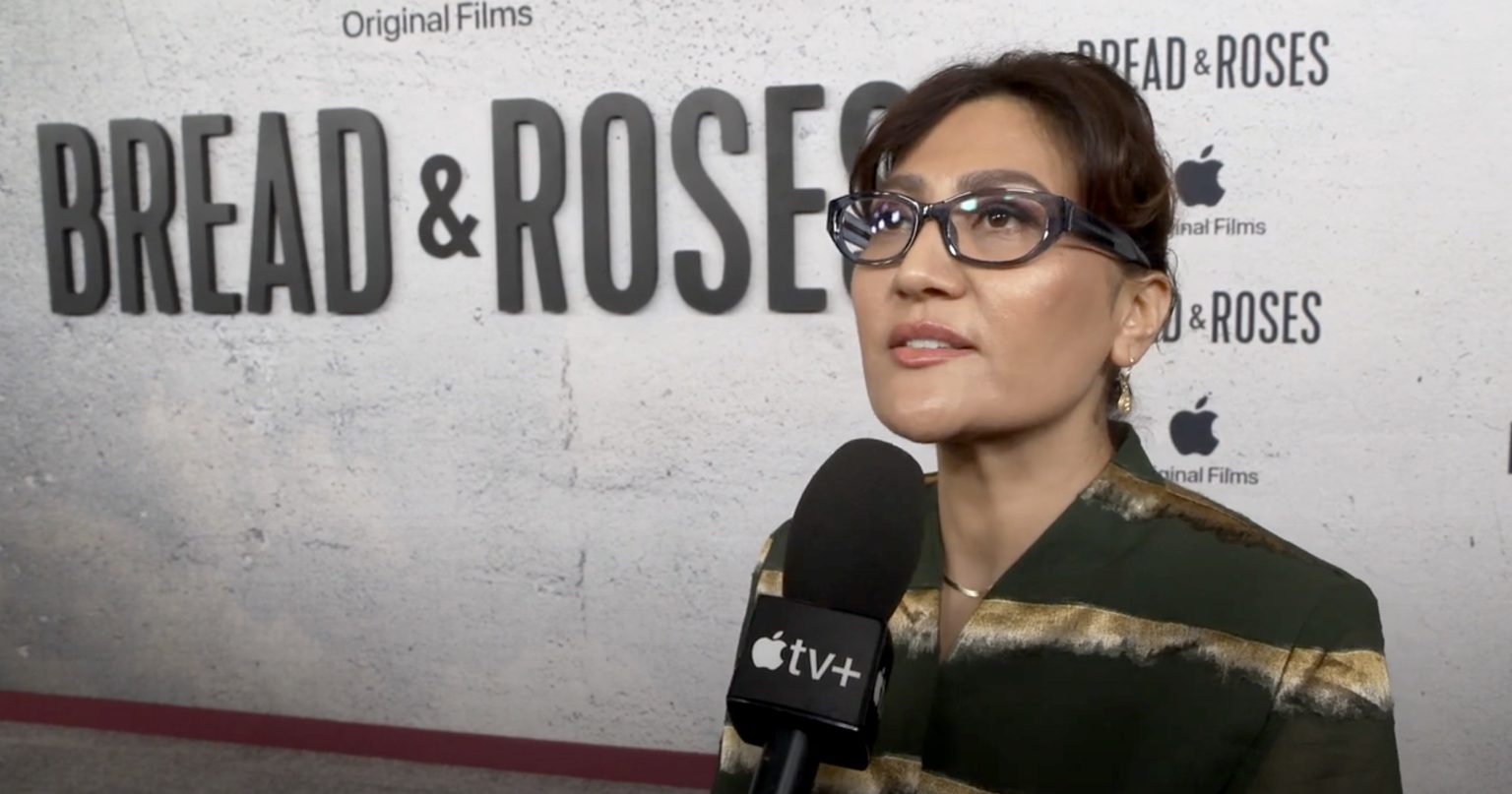 Sahra Mani Interview about BREAD & ROSES at the World Premiere