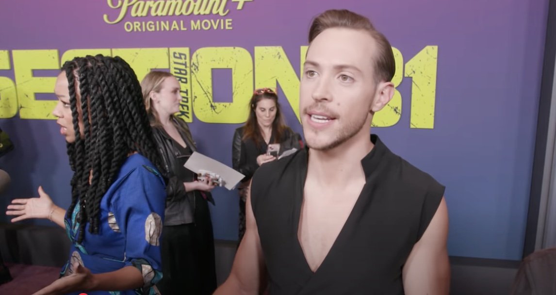 Sven Ruygrok Interview at StarTrek Section 31 Global Premiere