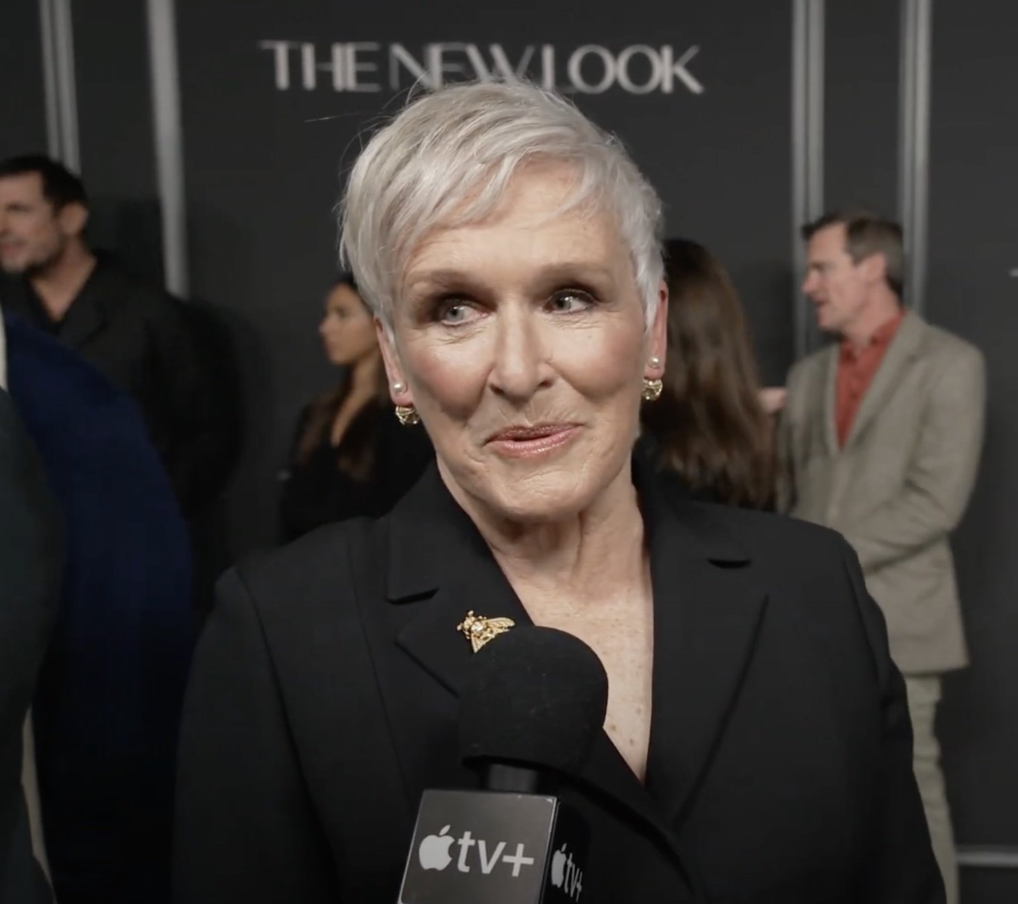 THE NEW LOOK Interview with Glenn Close 'Carmel Snow' at the World Premiere