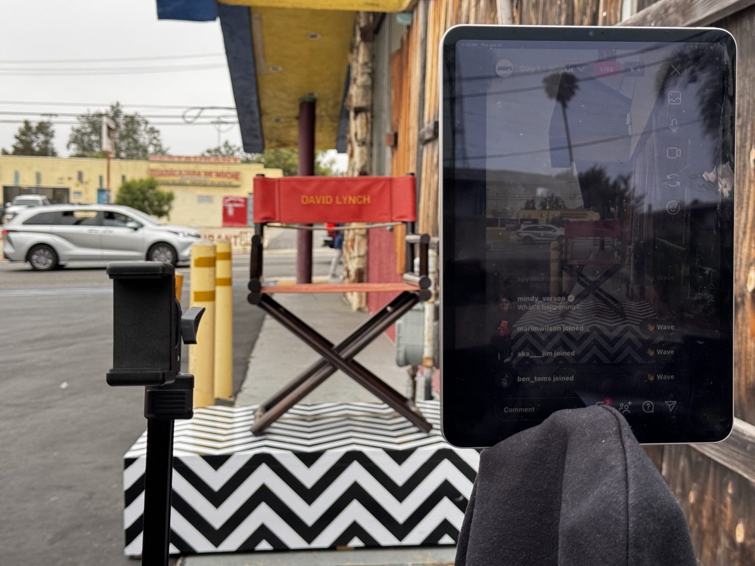 David Lynch's Director's Chair Mystery Tour Stop Thursday, June 12th in Los Angeles Revealed