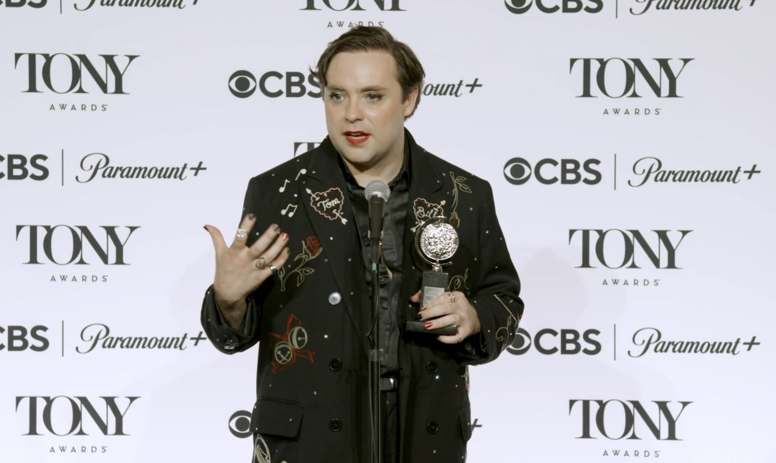 Tony Award Winner Jak Malone - Best Performance by a Featured Actor in a Musical Operation Mincemeat