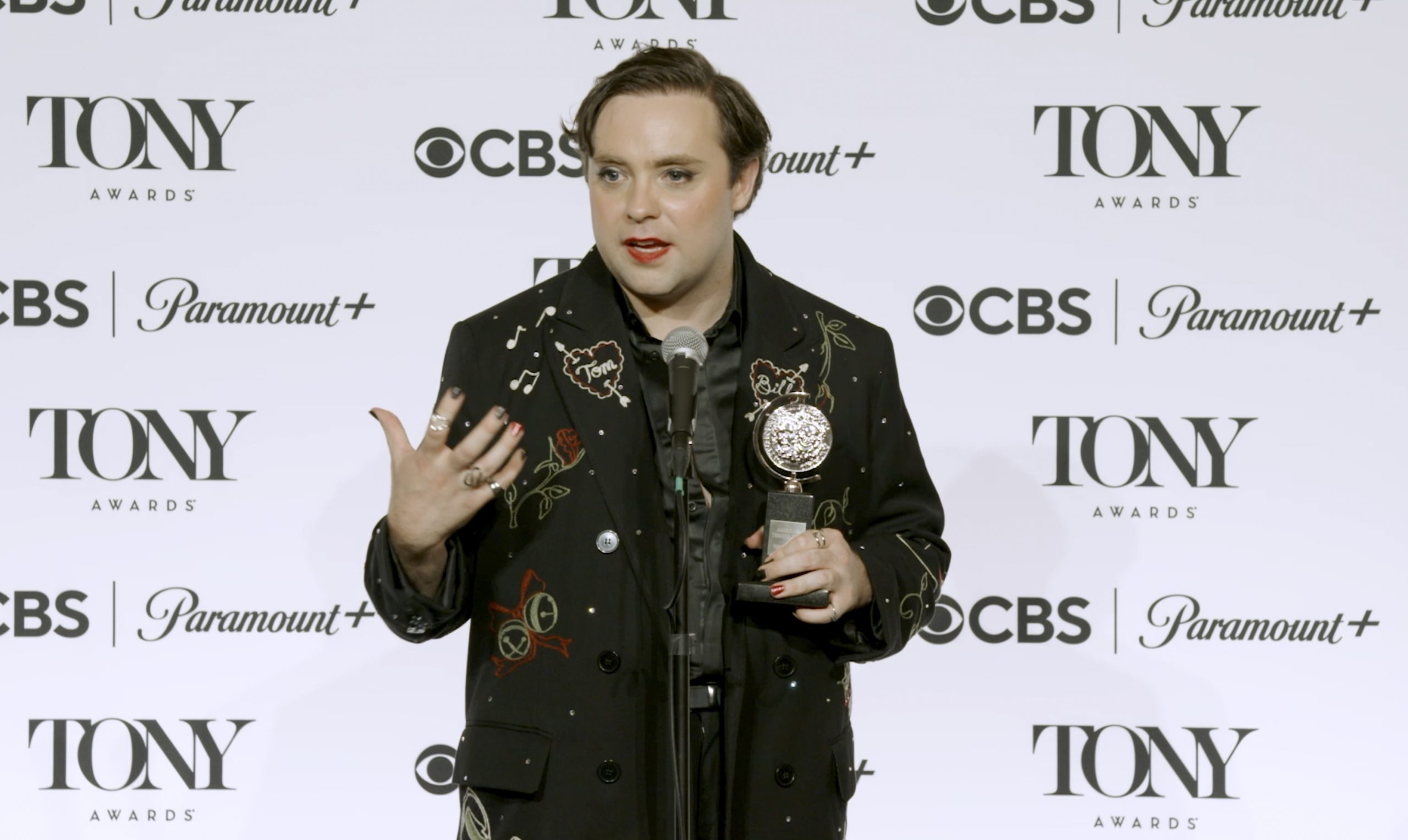 Tony Award Winner Jak Malone - Best Performance by a Featured Actor in a Musical Operation Mincemeat