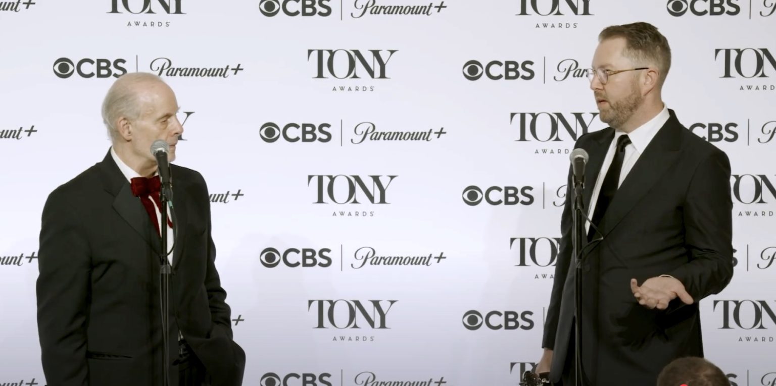 Tony Award Winners Jeffrey Richards and Hunter Arnold of Best Musical - Maybe Happy Ending