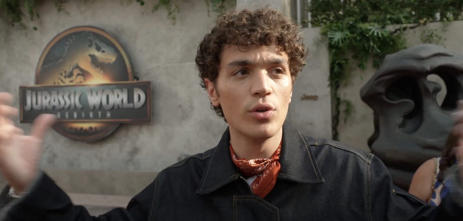 Jurassic World Rebirth World Premiere Interview with David Iacono