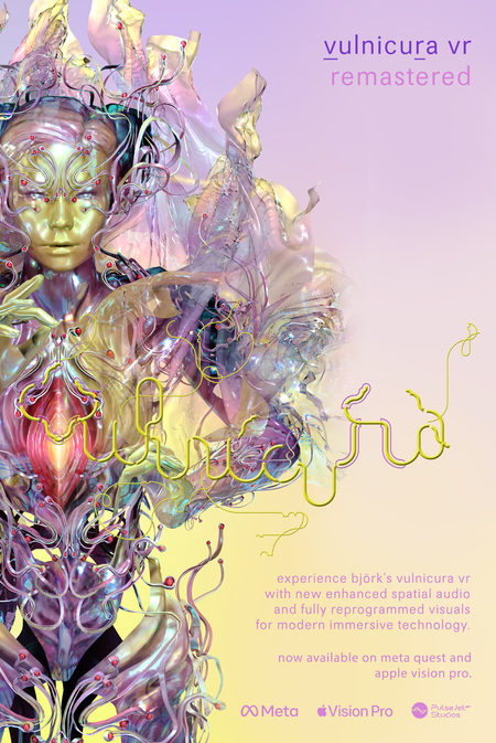 BJÖRK'S VULNICURA VR – REMASTERED,  AND WITH NEW EXPERIENCES BY PULSEJET STUDIOS, NOW AVAILABLE