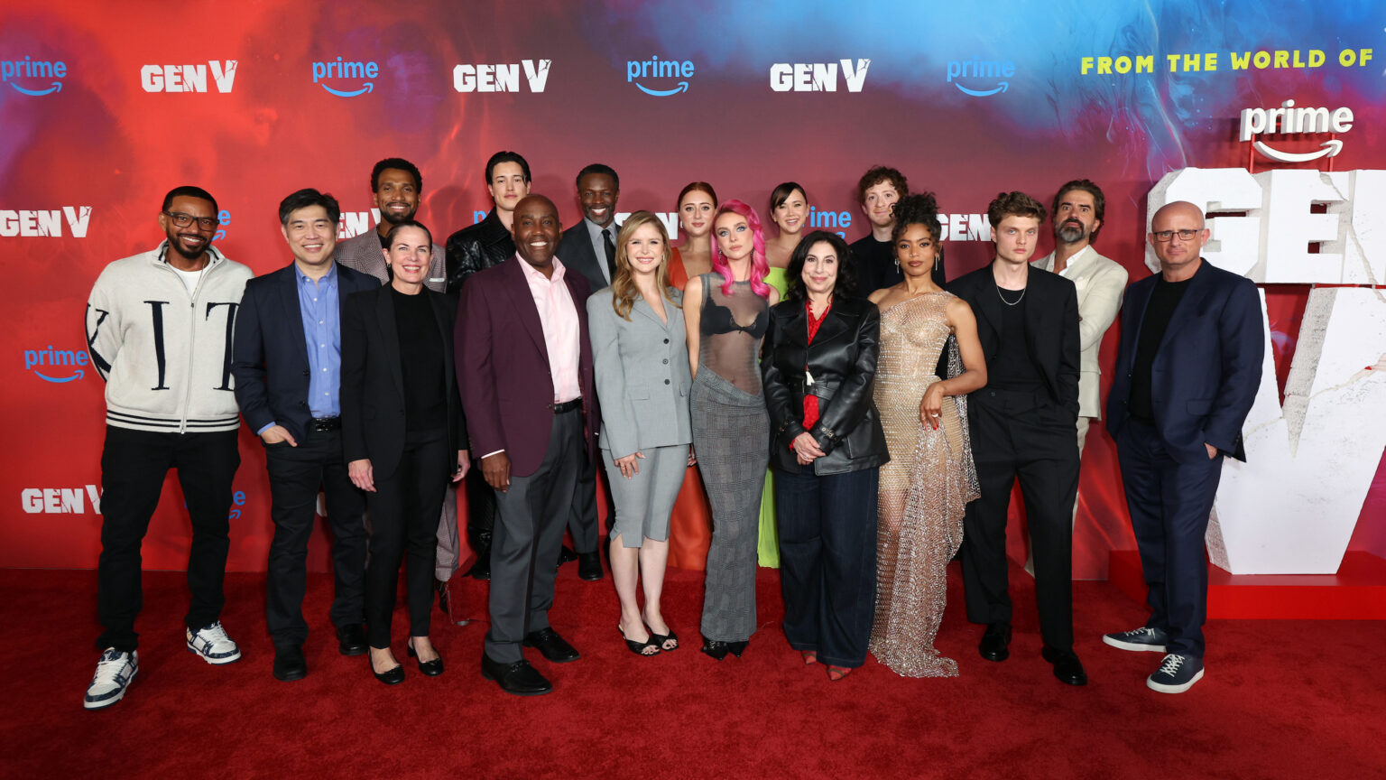 Pictures of Gen V Red Carpet World Premiere