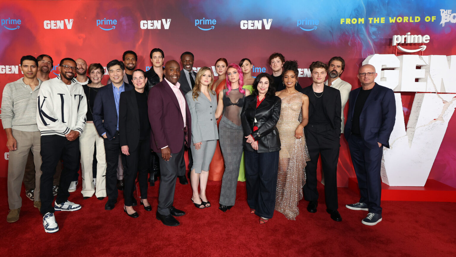 Pictures of Gen V Red Carpet World Premiere