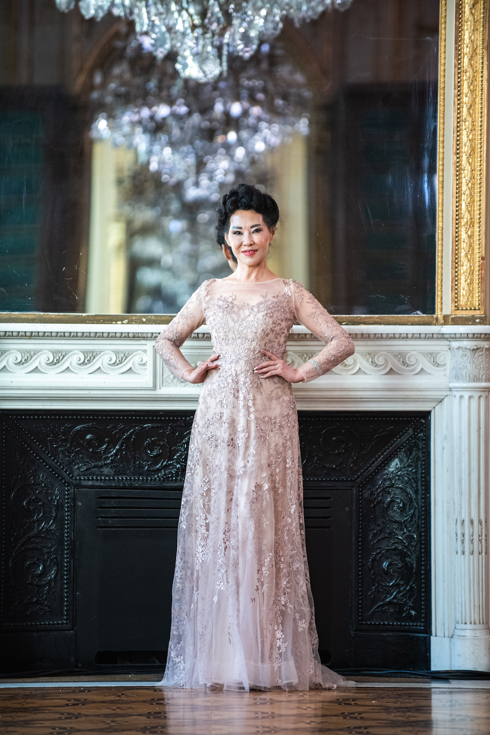 Chinese Golden Age Models Redefine the Runway in Paris by LARA