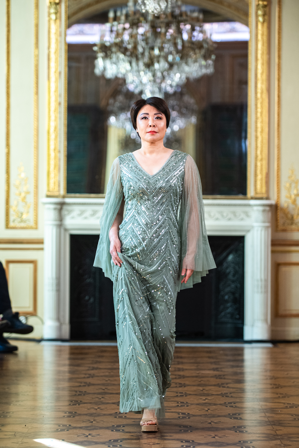 Chinese Golden Age Models Redefine the Runway in Paris by LARA