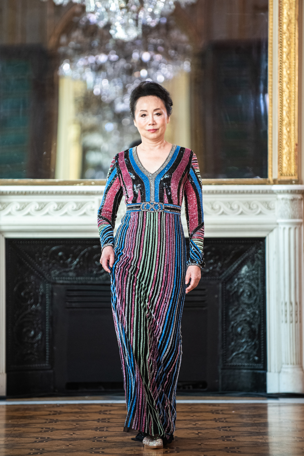 Chinese Golden Age Models Redefine the Runway in Paris by LARA