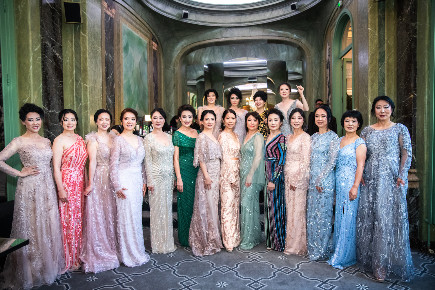 Chinese Golden Age Models Redefine the Runway in Paris by LARA