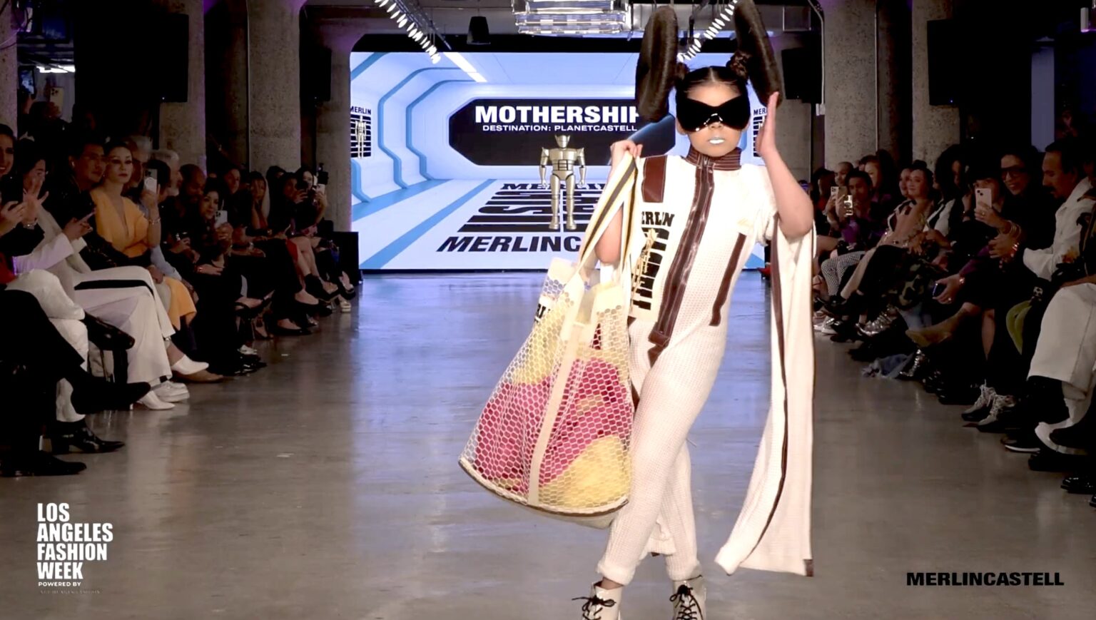MERLIN CASTELL Runway Show of Los Angeles Fashion Show LAFW Spring Summer 2026 SS26 – runway look