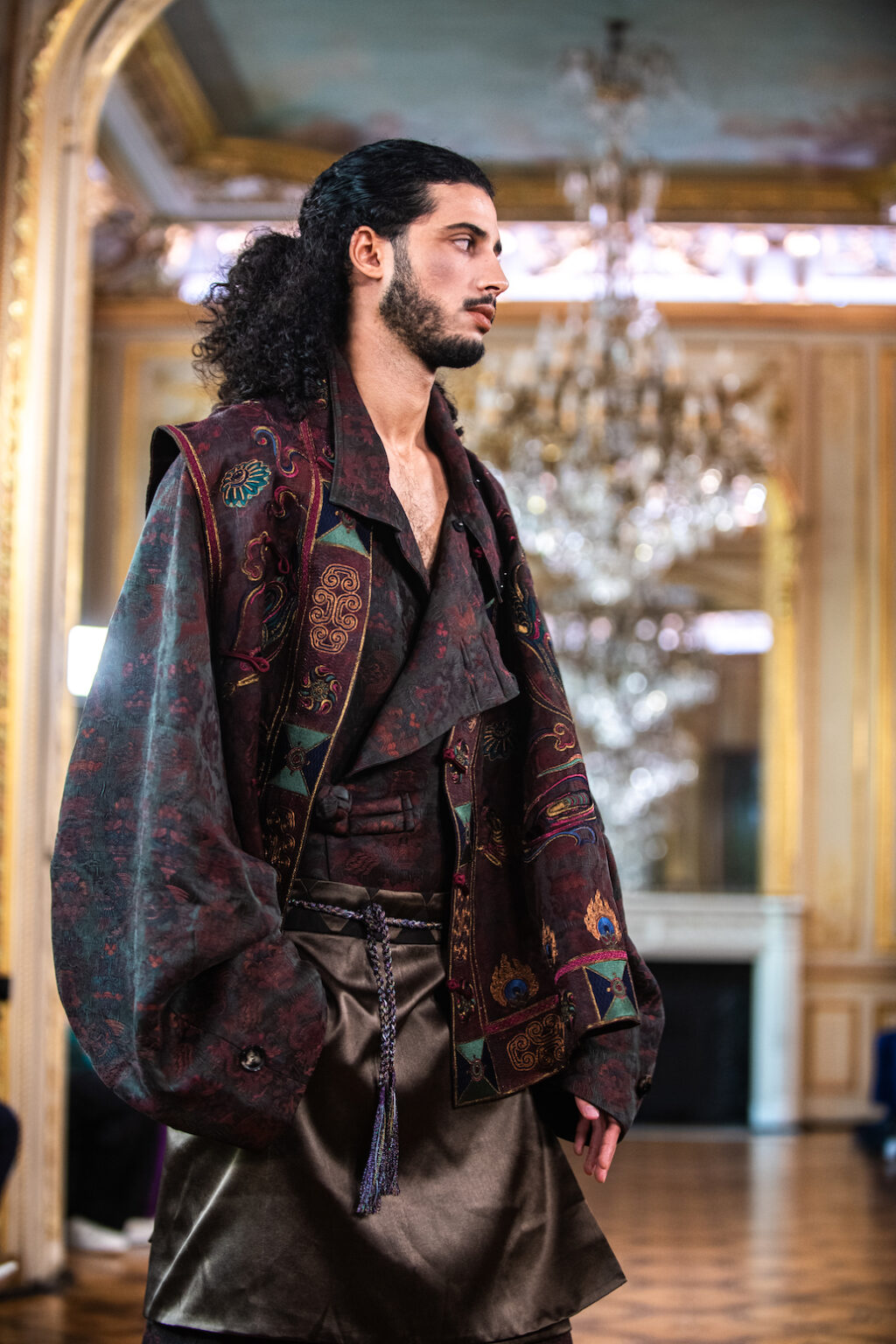 Runway by ZOUXIN during Paris Fashion Week for Spring Summer 2026