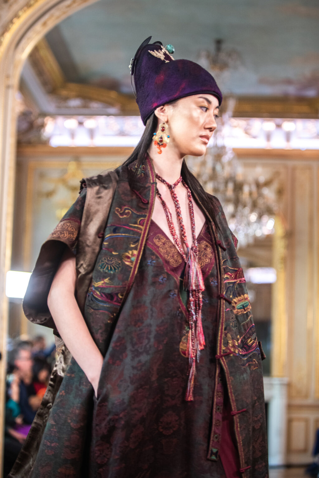 Runway by ZOUXIN during Paris Fashion Week for Spring Summer 2026