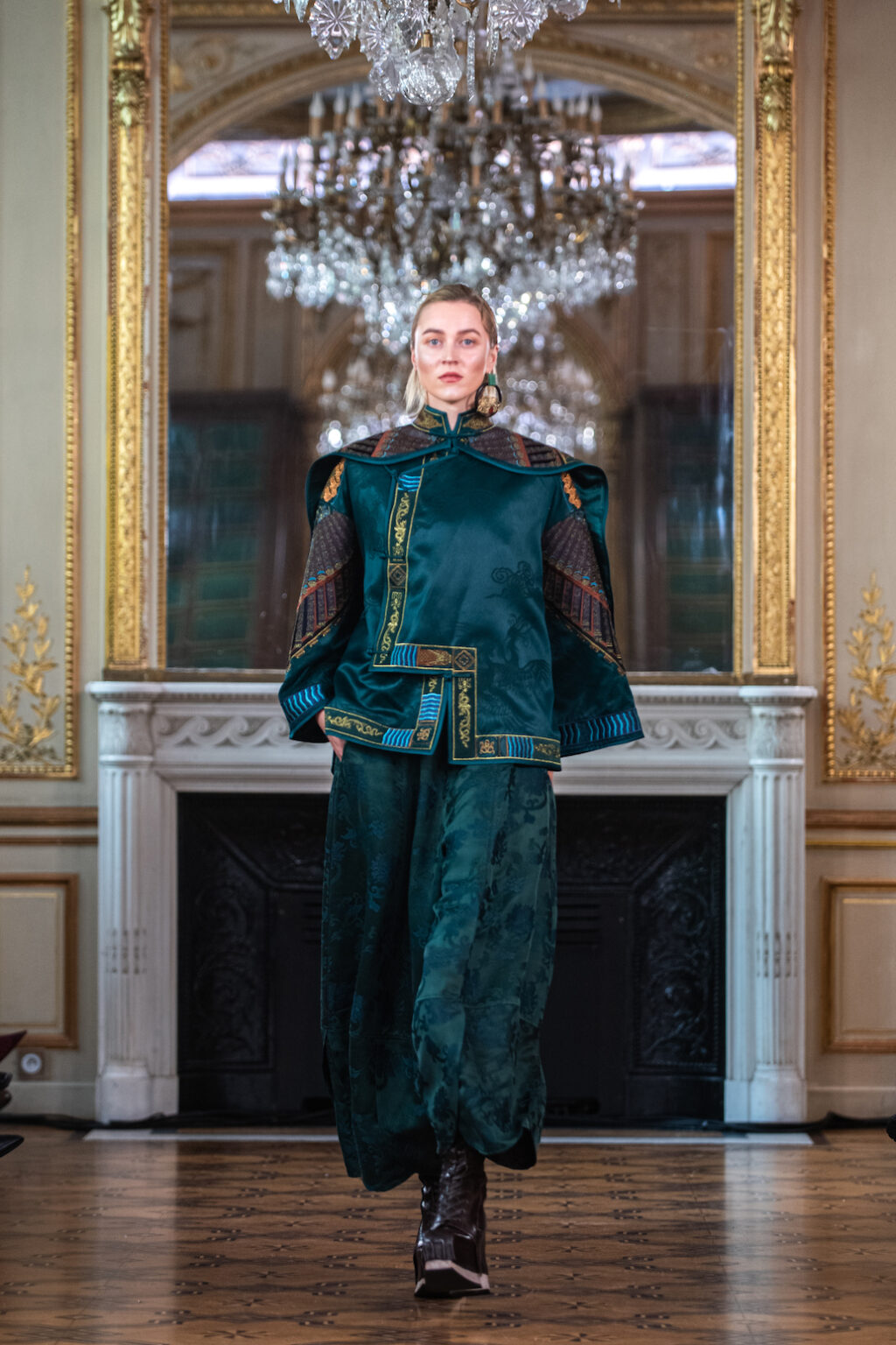 Runway by ZOUXIN during Paris Fashion Week for Spring Summer 2026