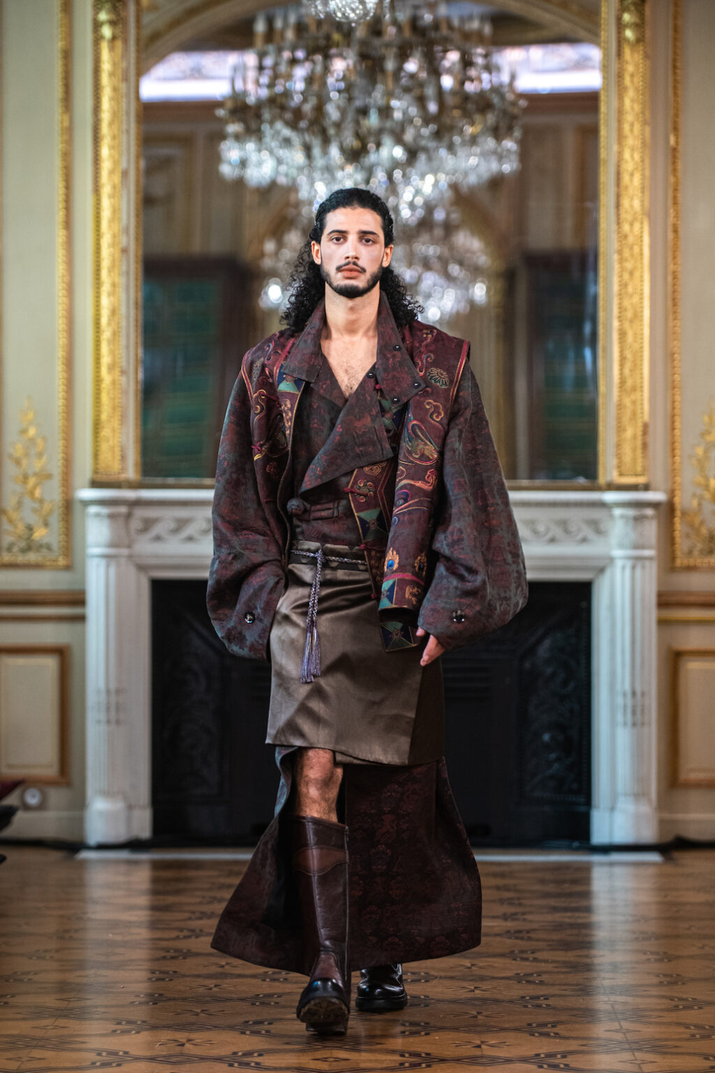 Runway by ZOUXIN during Paris Fashion Week for Spring Summer 2026