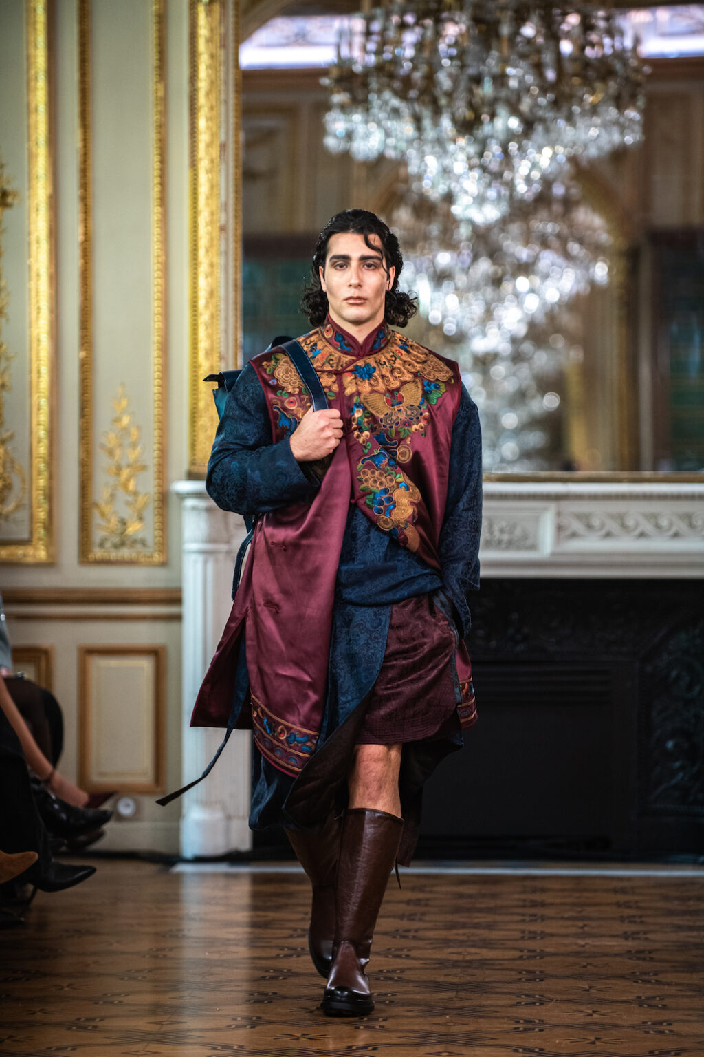 Runway by ZOUXIN during Paris Fashion Week for Spring Summer 2026