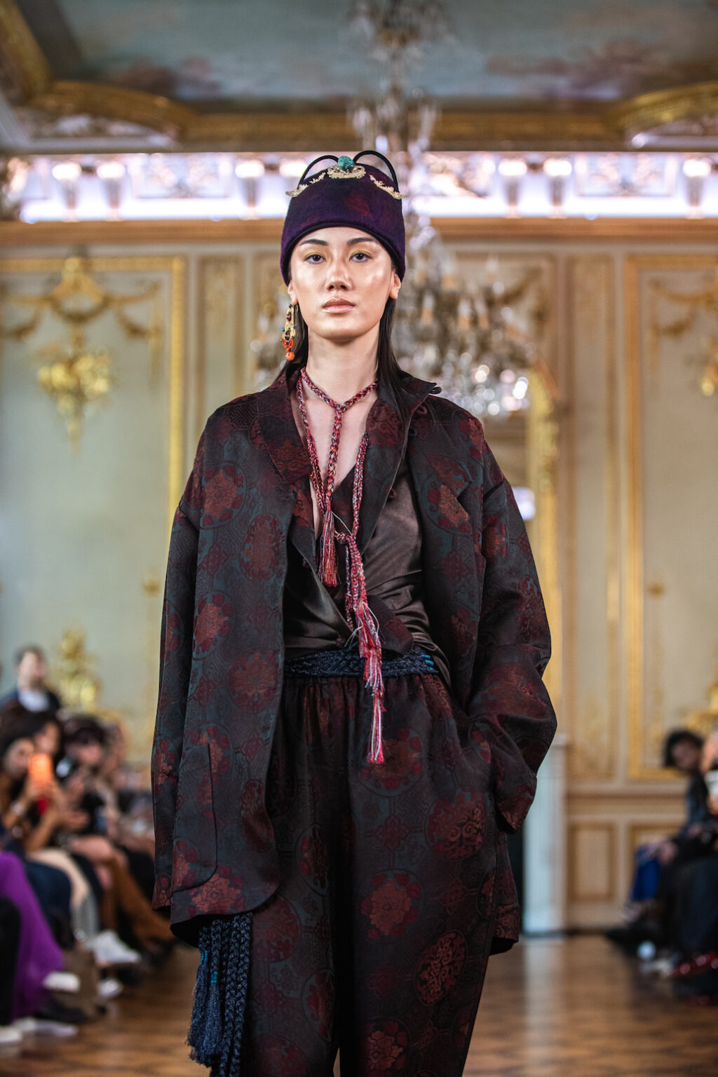 Runway by ZOUXIN during Paris Fashion Week for Spring Summer 2026