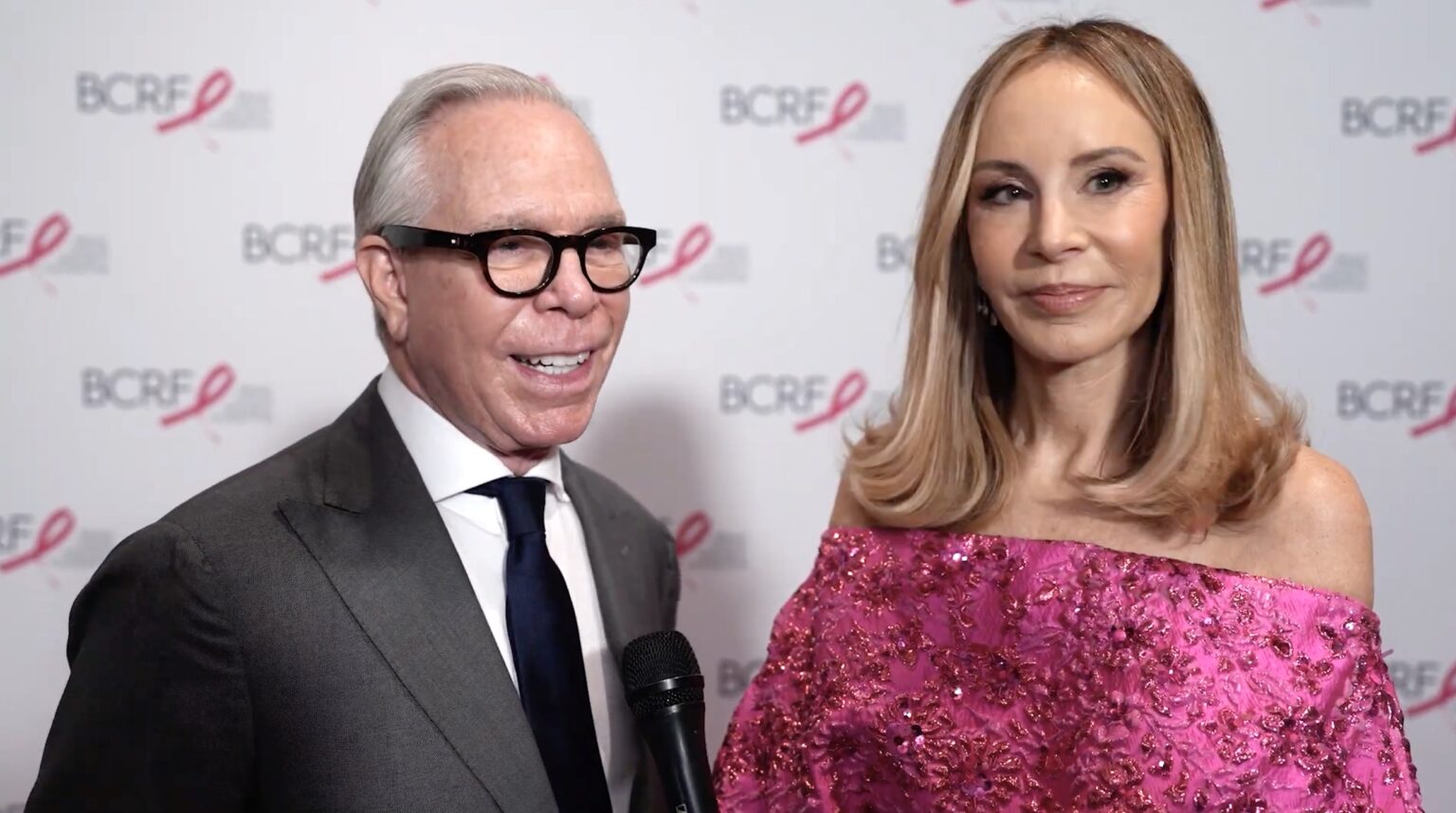Tommy Hilfiger and Dee Hilfiger Interview at the BCRF Breast Cancer Research Foundation 2025