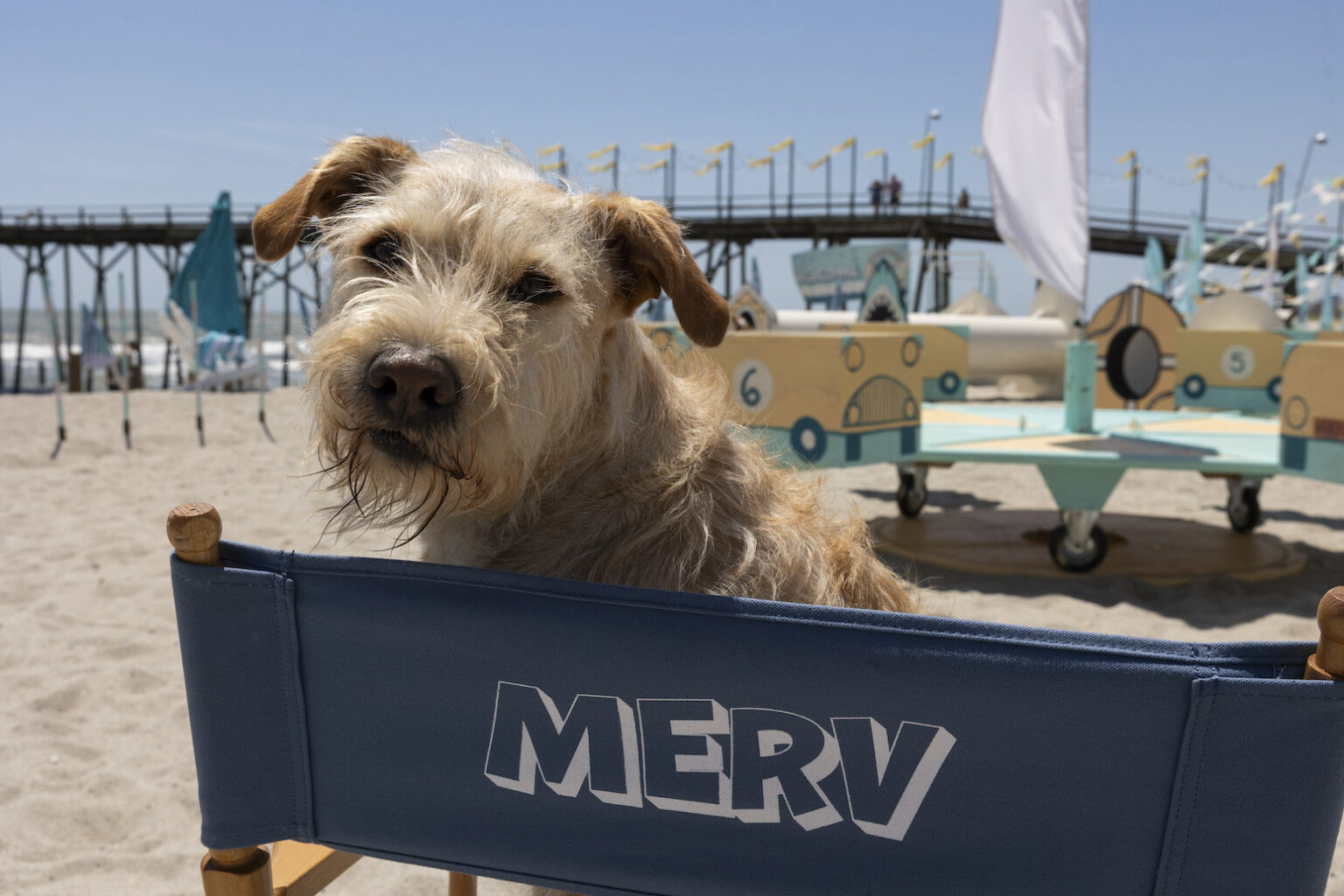 On set of MERV Photo Credit: Dana Hawley/Prime © Amazon Content Services LLC
