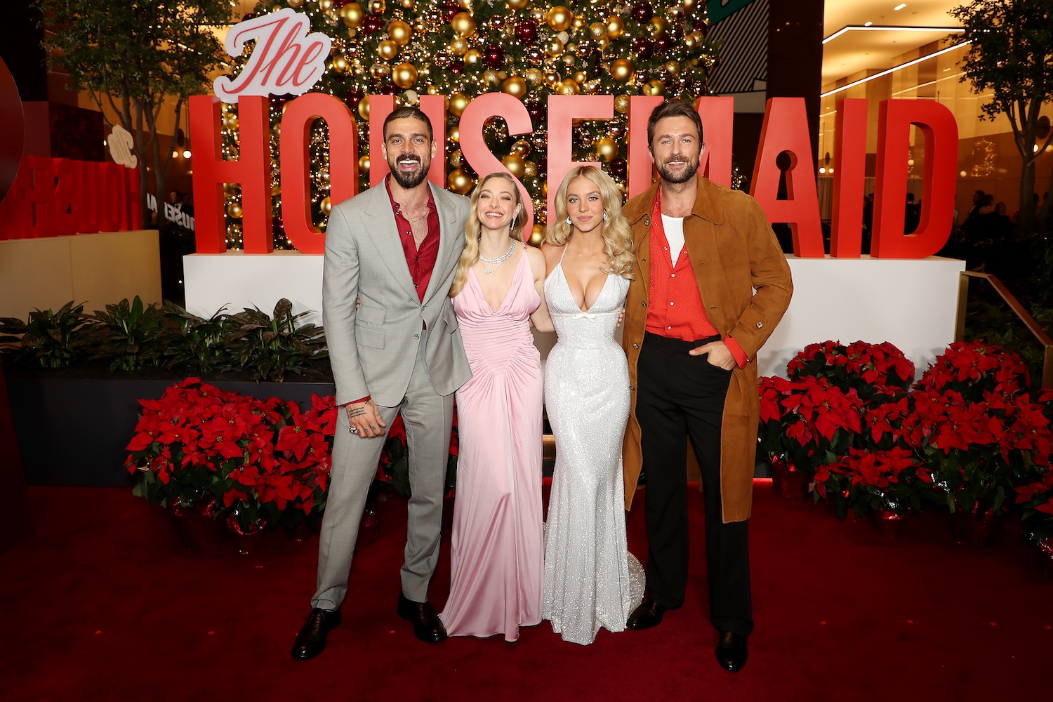 THE HOUSEMAID World Premiere Red Carpet Photos of Sydney Sweeney, Amanda Seyfried, Brandon Sklenar, Michele Morrone & More