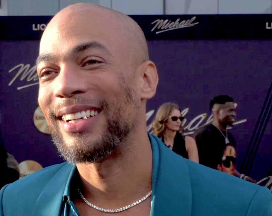 Kendrick Sampson on MICHAEL | Premiere Red Carpet Interview